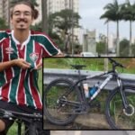 Tricolor que pedalou de Campos para o Rio, tem bicicleta furtada em condomínio Tricolor que pedalou de Campos para o Rio, tem bicicleta furtada em condomínio