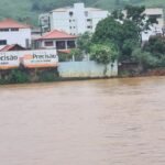 Rio Muriaé atinge cota de alerta e preocupa autoridades em Itaperuna