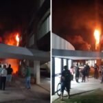 Vídeos: incêndio atinge UENF, em Campos, e provoca correria