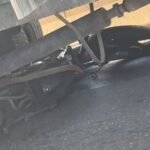 Motociclista cai no Rio Paraíba, em Campos, após acidente em ponte Motociclista cai no Rio Paraíba, em Campos, após acidente em ponte