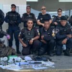 Campos: forças policiais realizam operação contra o tráfico em Travessão Campos: forças policiais realizam operação contra o tráfico em Travessão