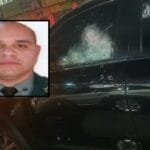 PM é morto com tiros de fuzil em carro blindado no Rio PM é morto com tiros de fuzil em carro blindado no Rio