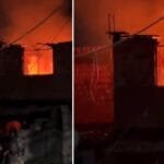 Vídeo: casa é atingida por incêndio de grandes proporções em Campos