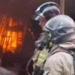 Loja pega fogo e assusta comerciantes no Centro de Campos Loja pega fogo e assusta comerciantes no Centro de Campos