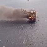 Número de feridos em explosão na Bacia de Campos sobe para 14 Número de feridos em explosão na Bacia de Campos sobe para 14