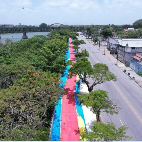 Obras de revitalização da Orla de Guarus, em Campos, tem inauguração da 1ª etapa anunciada