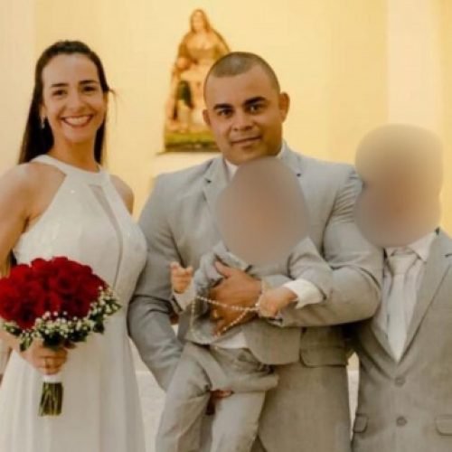 Foto dos pais com os filhos - Foto: Arquivo pessoal
